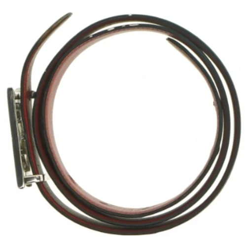 Læderbælte (str. 95 x 3,2 cm)