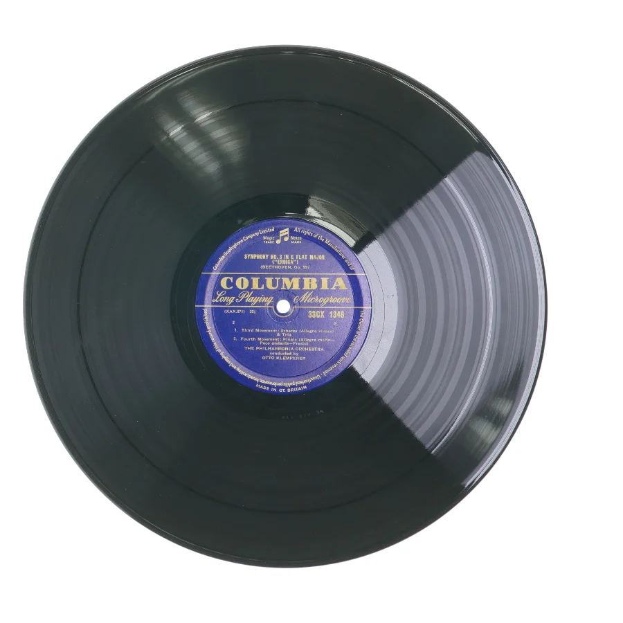 Beethoven Symfoni Nr. 3, Columbia LP fra Columbia