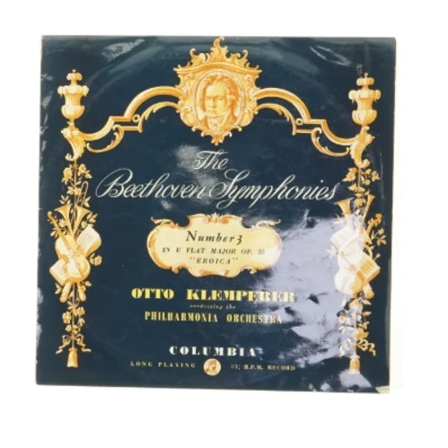 Beethoven Symfoni Nr. 3, Columbia LP fra Columbia