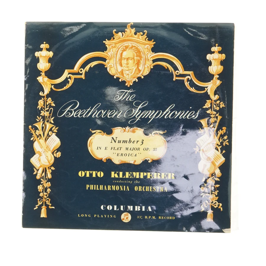 Beethoven Symfoni Nr. 3, Columbia LP fra Columbia