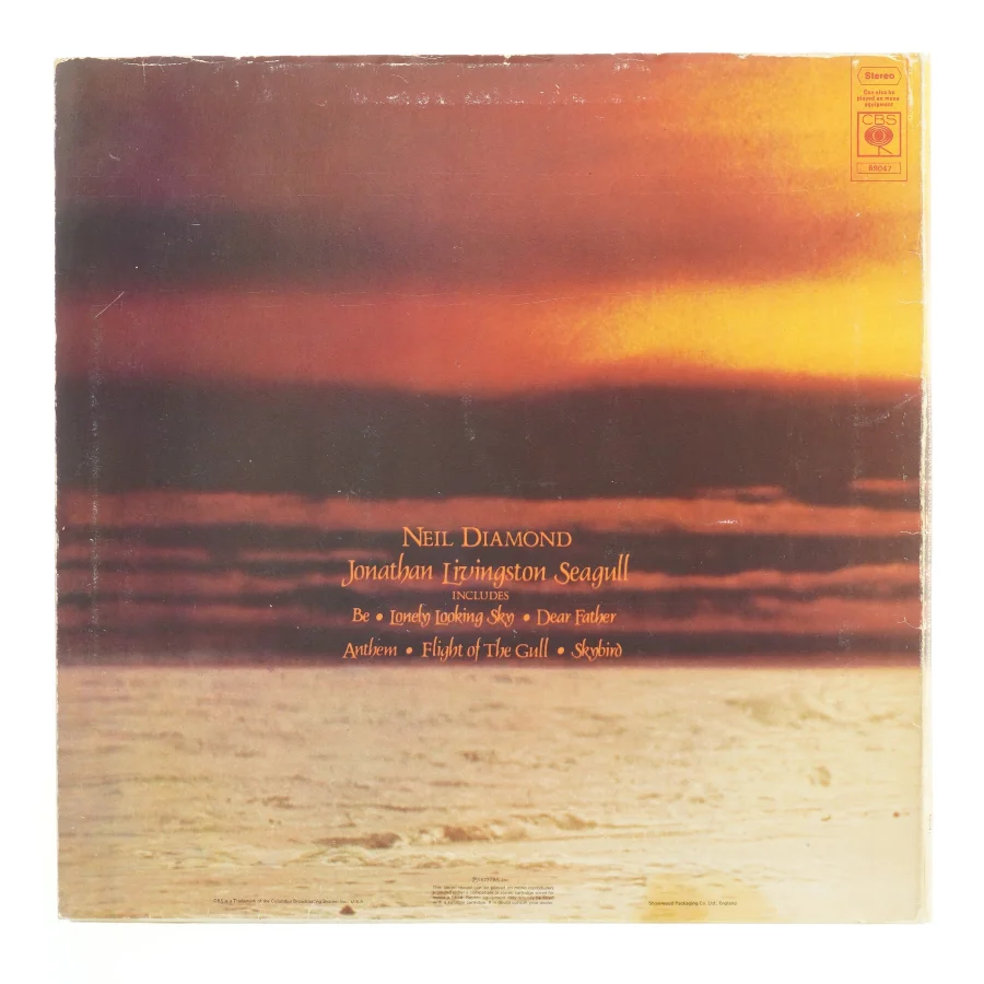 Neil Diamond LP: Jonathan Livingston Seagull fra Neil Diamond
