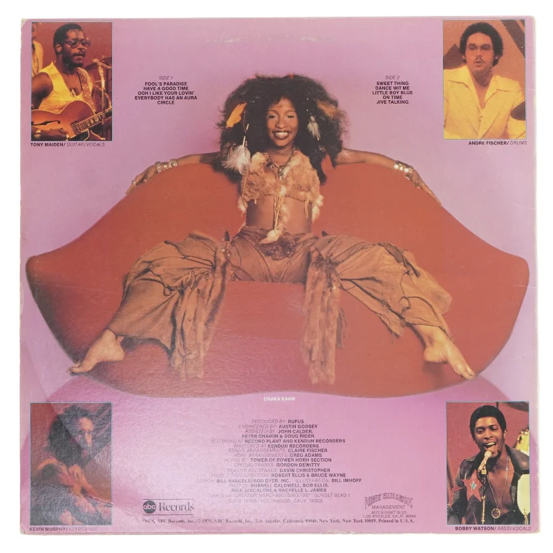 Rufus featuring Chaka Khan vinyl