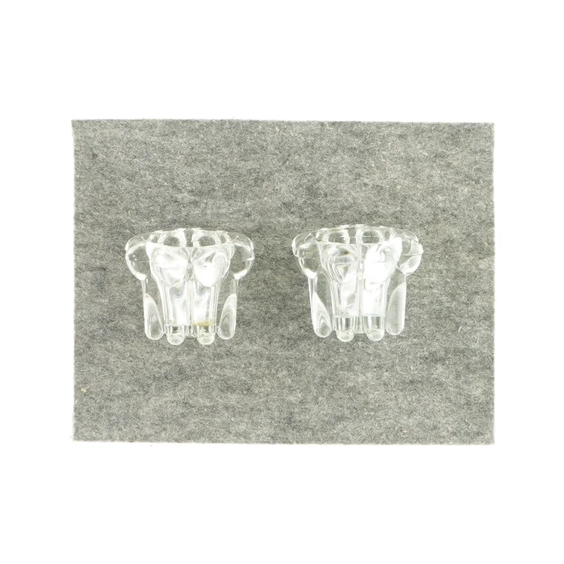 Lysestager 2 styk  (str. HØ: 6 x 7 cm)