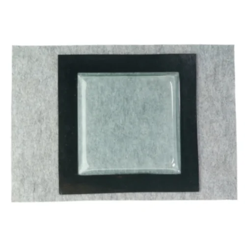 Dekorativt fad fra Ukendt (str. LBH: 38x38x3cm)