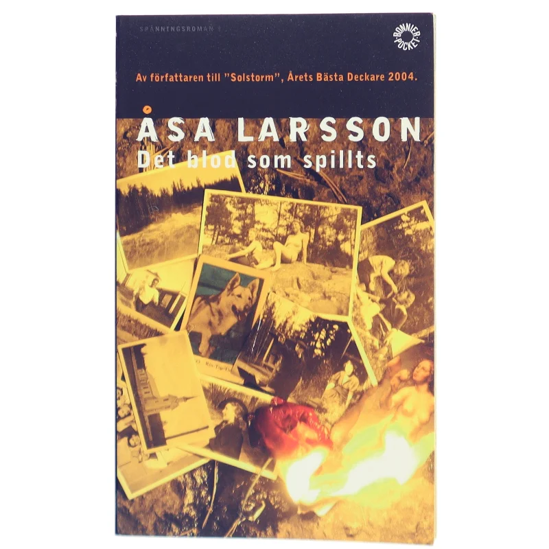 Det blod som spillts af Åsa Larsson (Bog)
