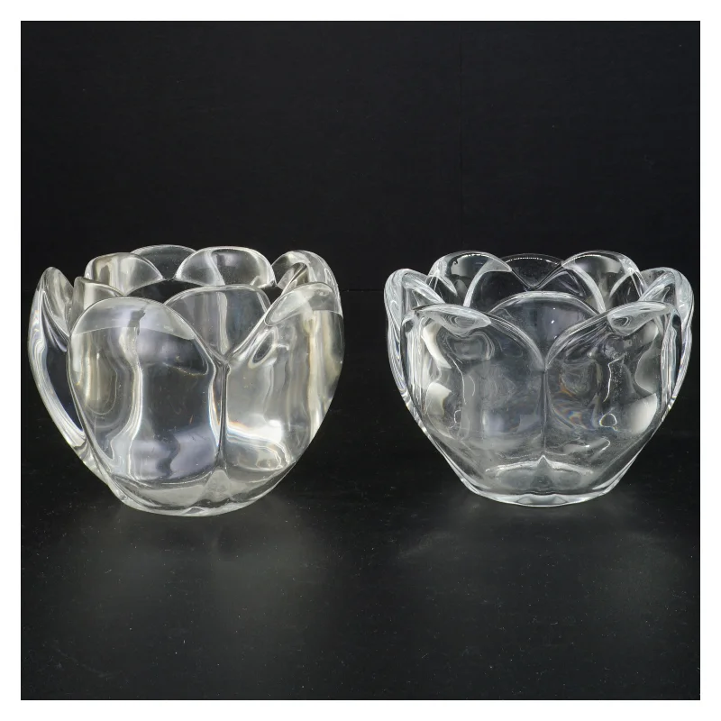 Glas lysestager (str. 8 x 12 cm)