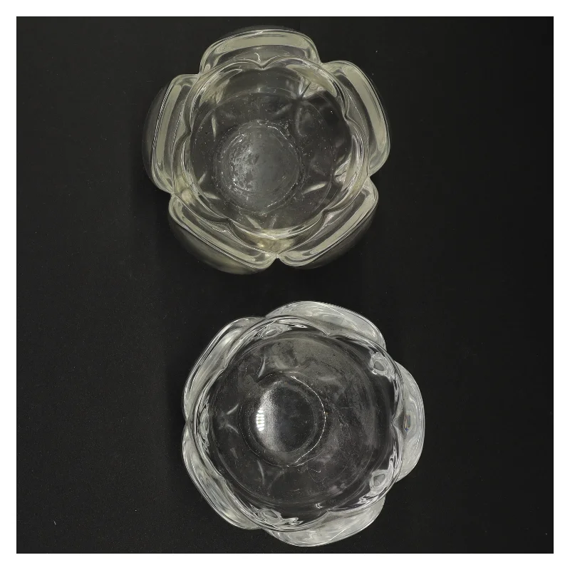 Glas lysestager (str. 8 x 12 cm)