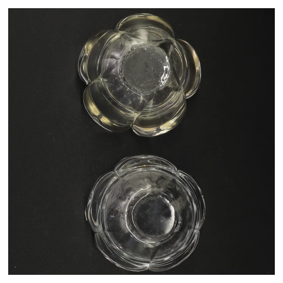 Glas lysestager (str. 8 x 12 cm)