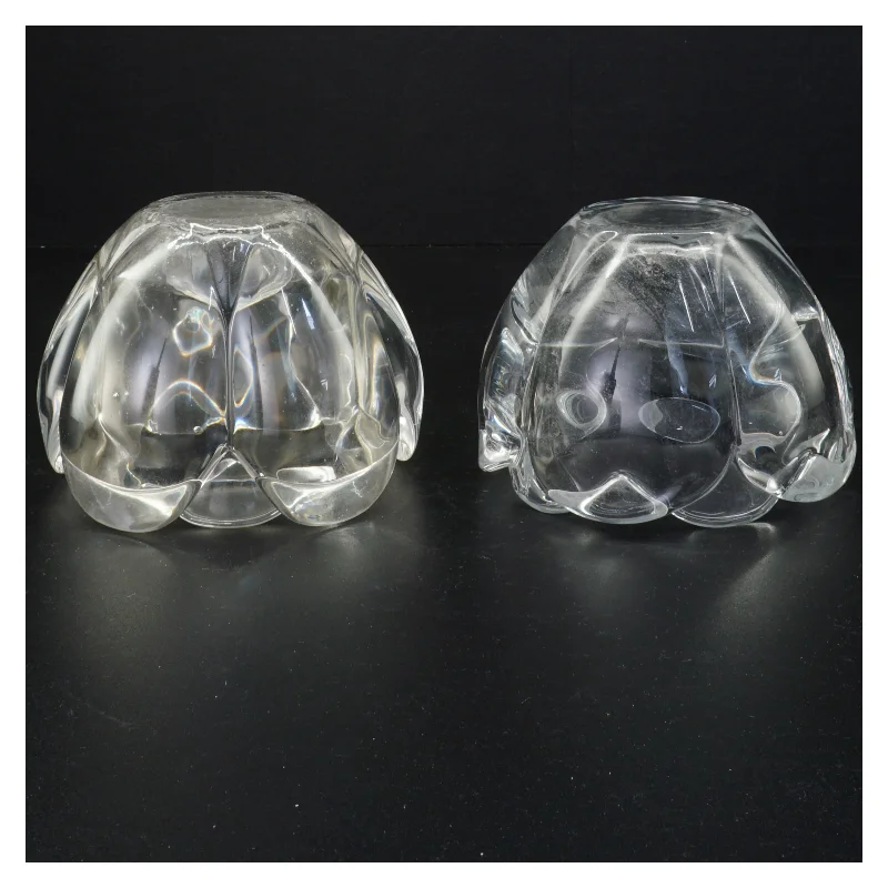 Glas lysestager (str. 8 x 12 cm)