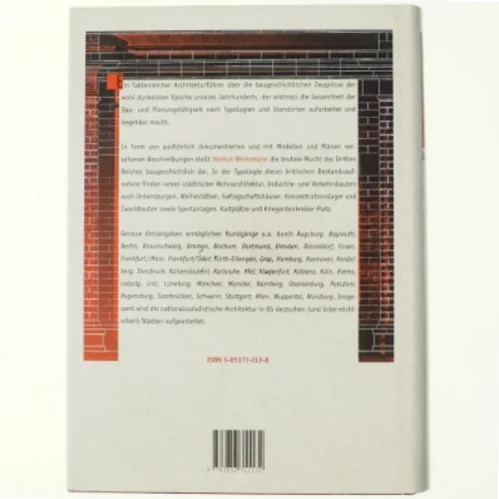 Bauen unterm Hakenkreuz : Architektur des Untergangs af Helmut Weihsmann (1950-) (Bog)