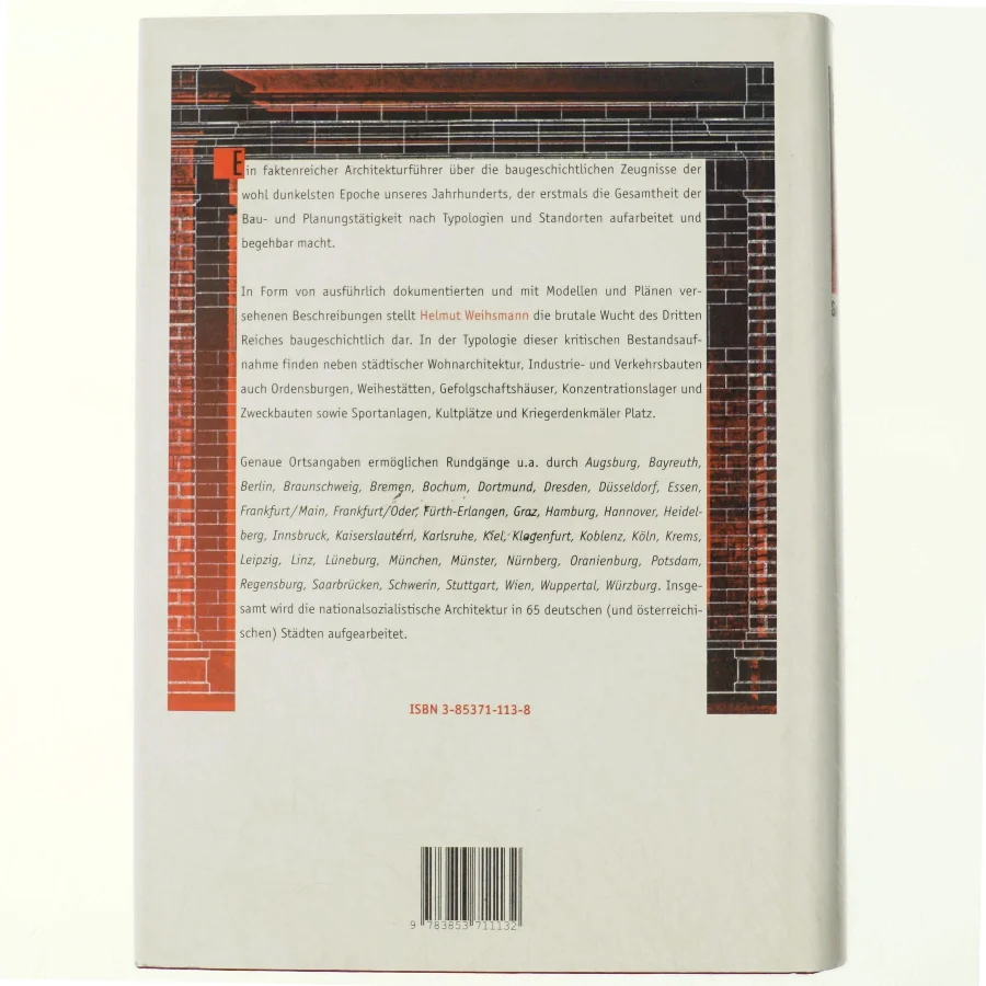Bauen unterm Hakenkreuz : Architektur des Untergangs af Helmut Weihsmann (1950-) (Bog)