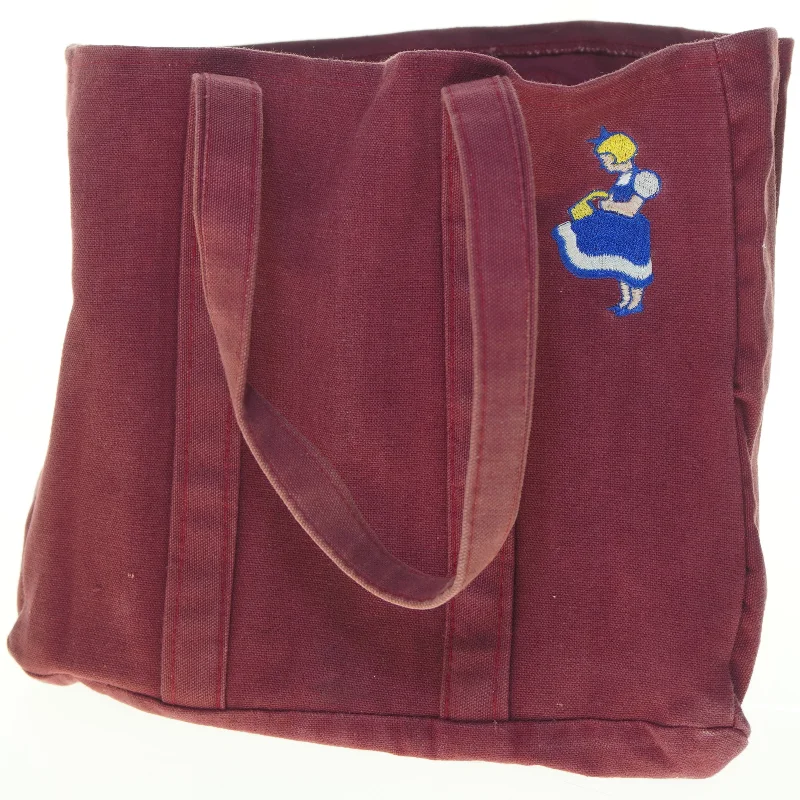 Bordeauxrød skuldertaske af Irma pigen