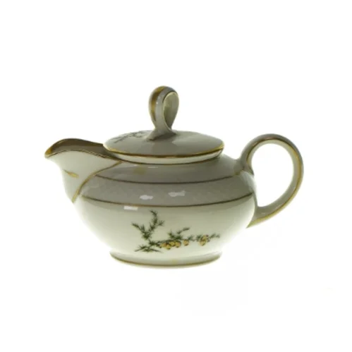 Kande med blomstermønster.  fra W.J.S (str. HØ:10x9cm)