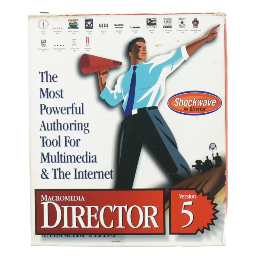 Director 5 fra Shockwave (str. 25 x 8 x 20 cm)
