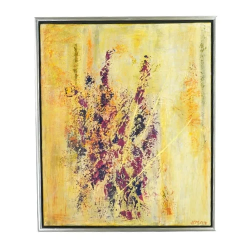 Billedramme med maleri fra Ukendt (str. LB:63,5x53,5cm)