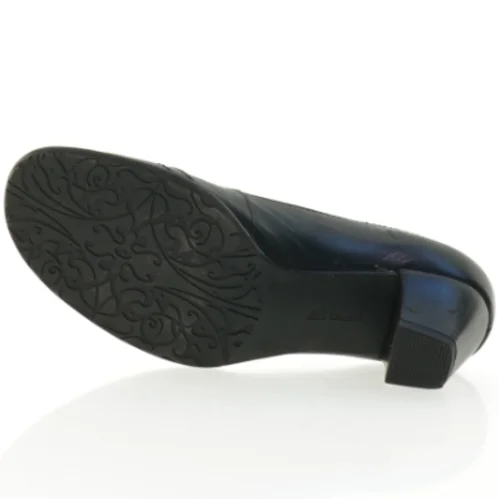 Sorte damelædersko fra Ara (str. 4,5)