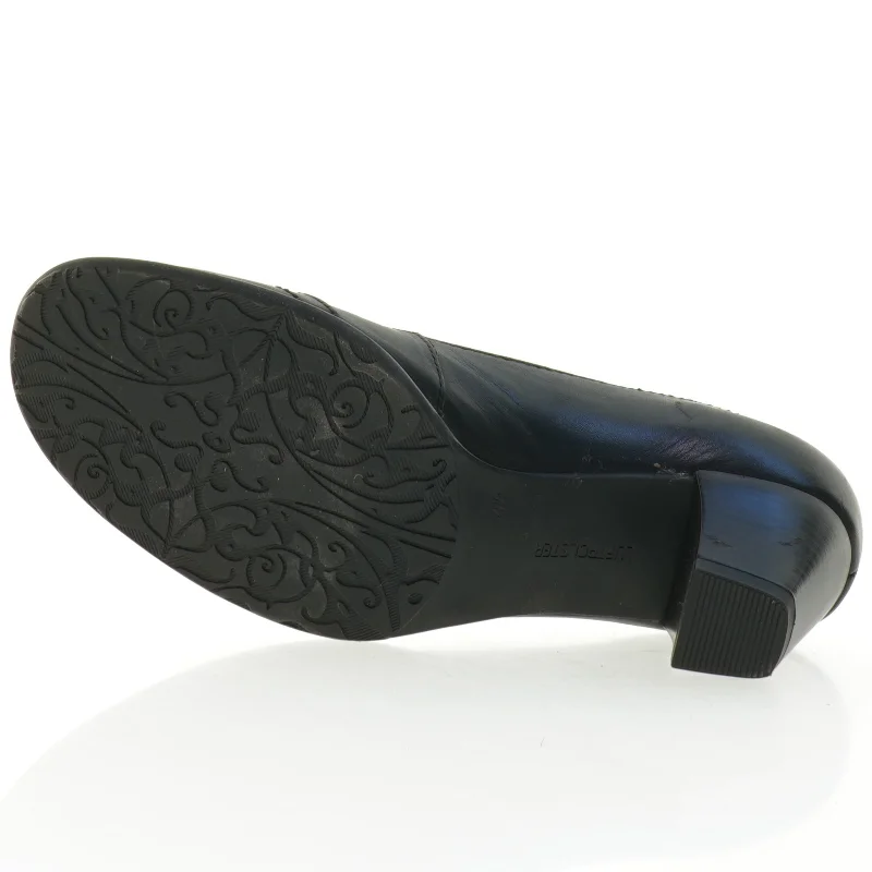 Sorte damelædersko fra Ara (str. 4,5)