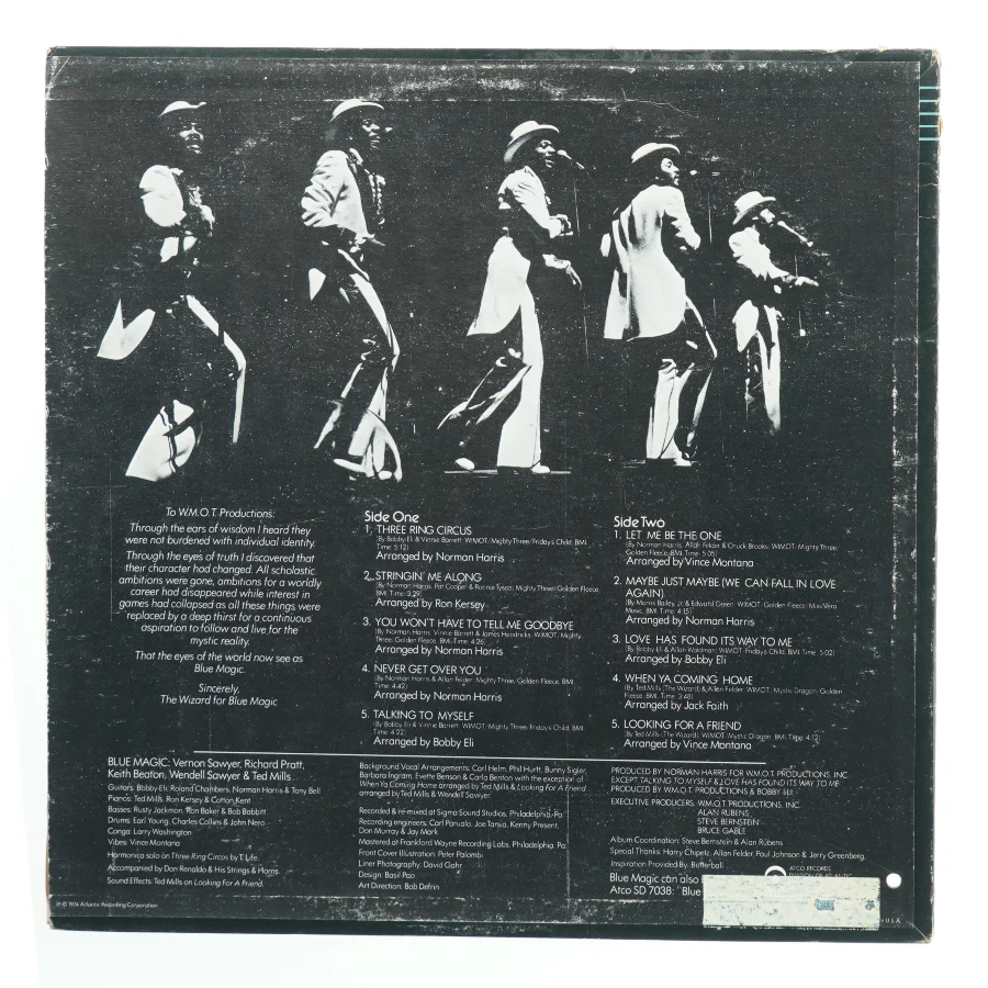 Blue Magic - The Magic of the Blue LP fra Blue Magic