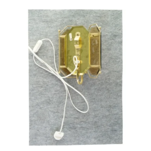 Væglampe med blomsterprint fra Ukendt (str. LBH:20x11x25cm)