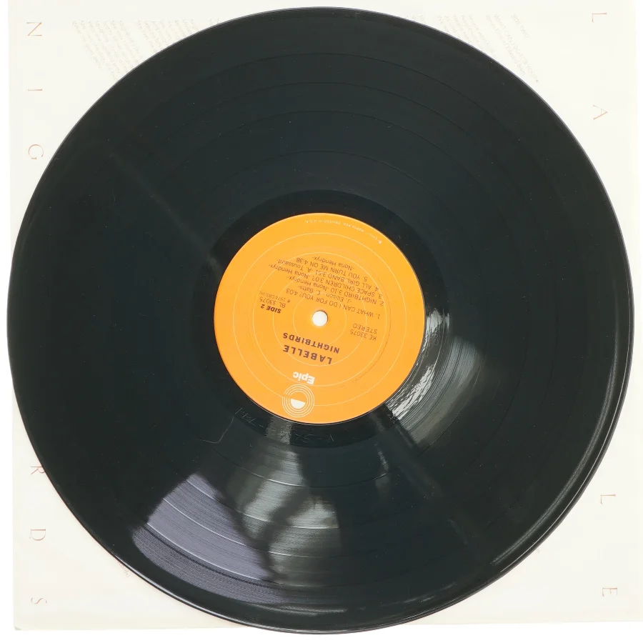 Labelle - Nightbirds vinyl plade fra Epic (str. 31x31 cm)