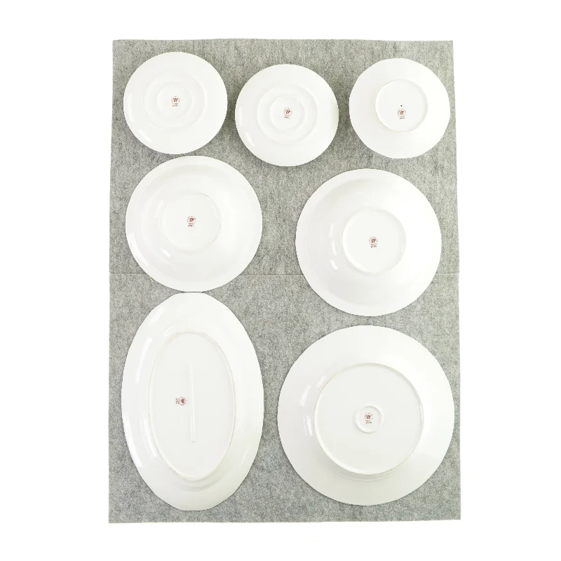 Stort porcelænsstel