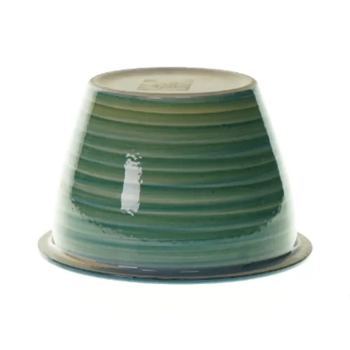 Krukke med striber  (str. HØ:11x17cm)