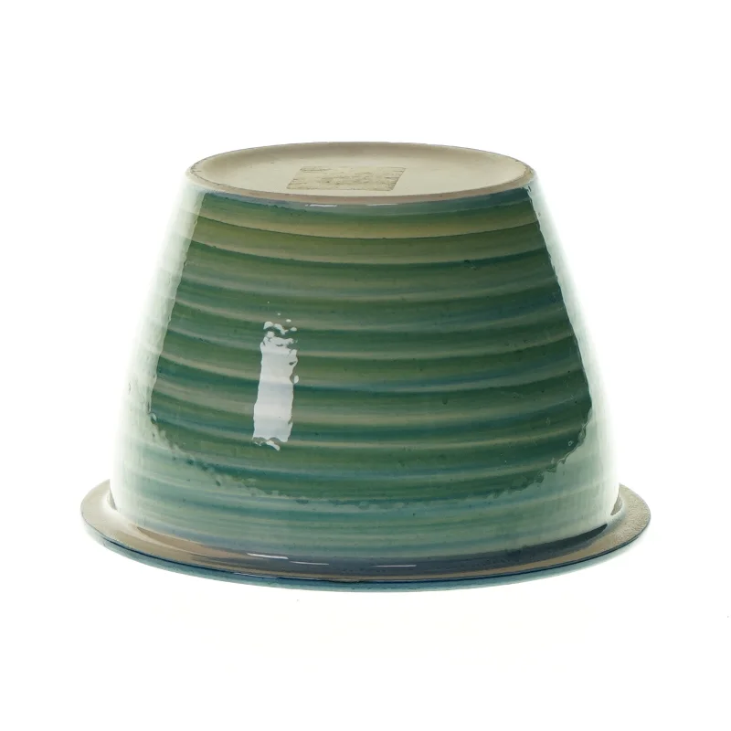 Krukke med striber  (str. HØ:11x17cm)