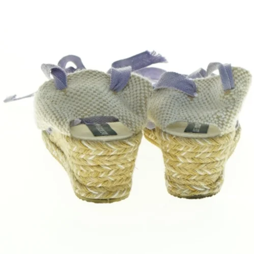 Espadrillos til damer med snører (str. 37)