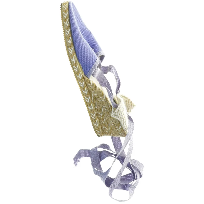 Espadrillos til damer med snører (str. 37)