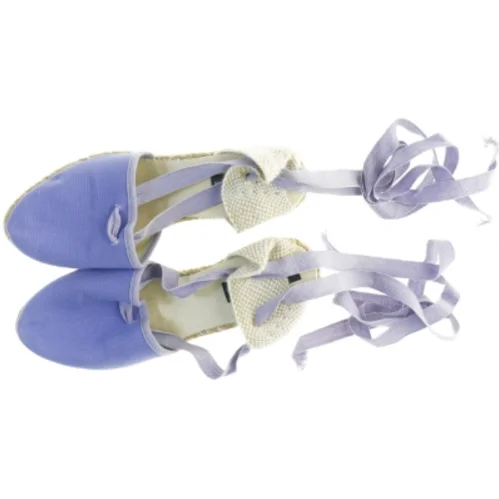 Espadrillos til damer med snører (str. 37)