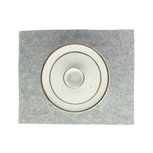 Krukke med låg fra Dansk Design (str. HØ 10,5x24 cm)