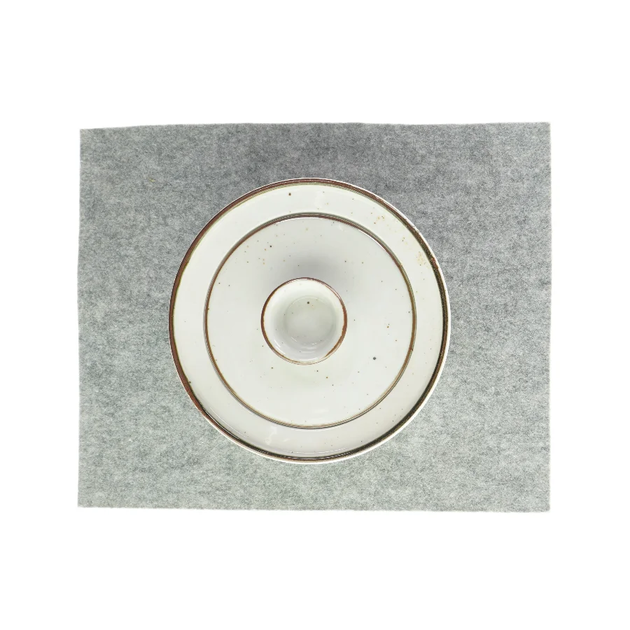 Krukke med låg fra Dansk Design (str. HØ 10,5x24 cm)