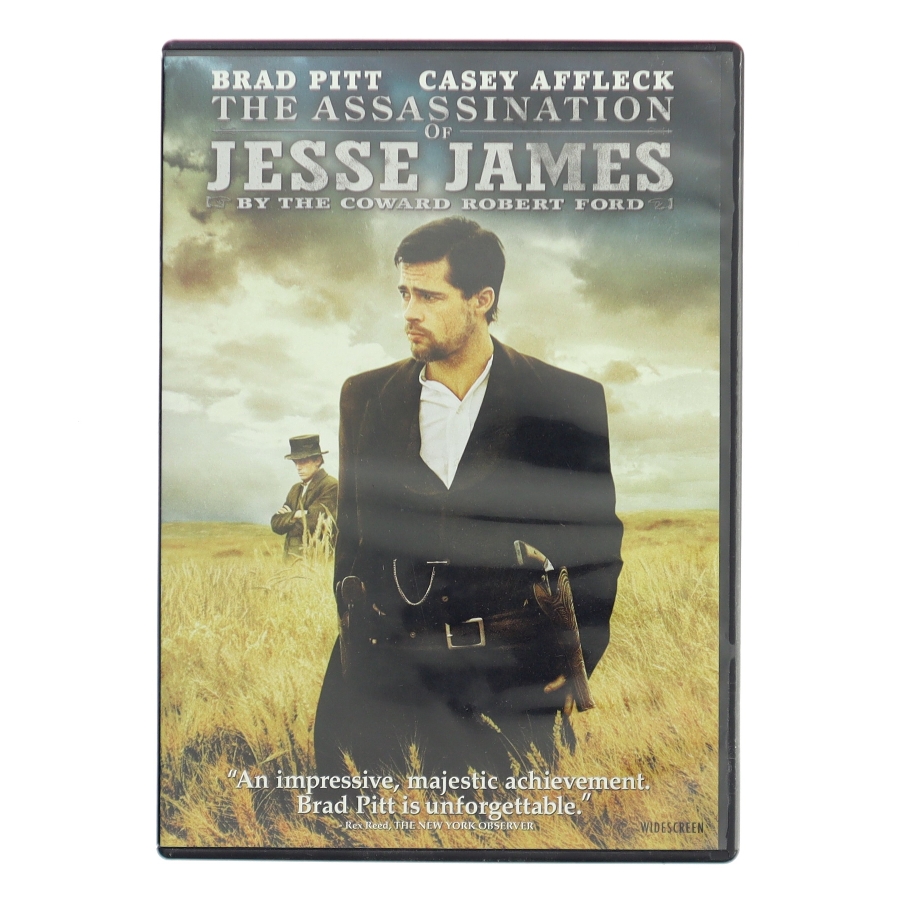 Assassination of Jesse James by Coward Robert Ford med Brad Pitt (DVD)