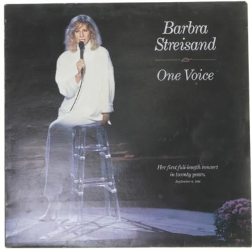 Barbra Streisand One Voice LP fra CBS