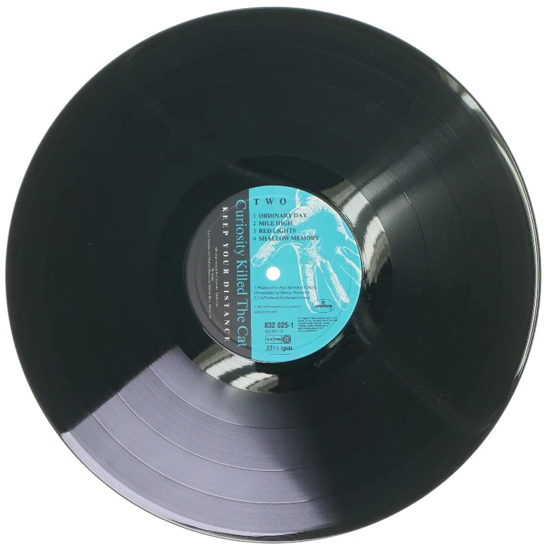 Vinyl plade: Curiosity Killed the Cat - Keep Your Distance