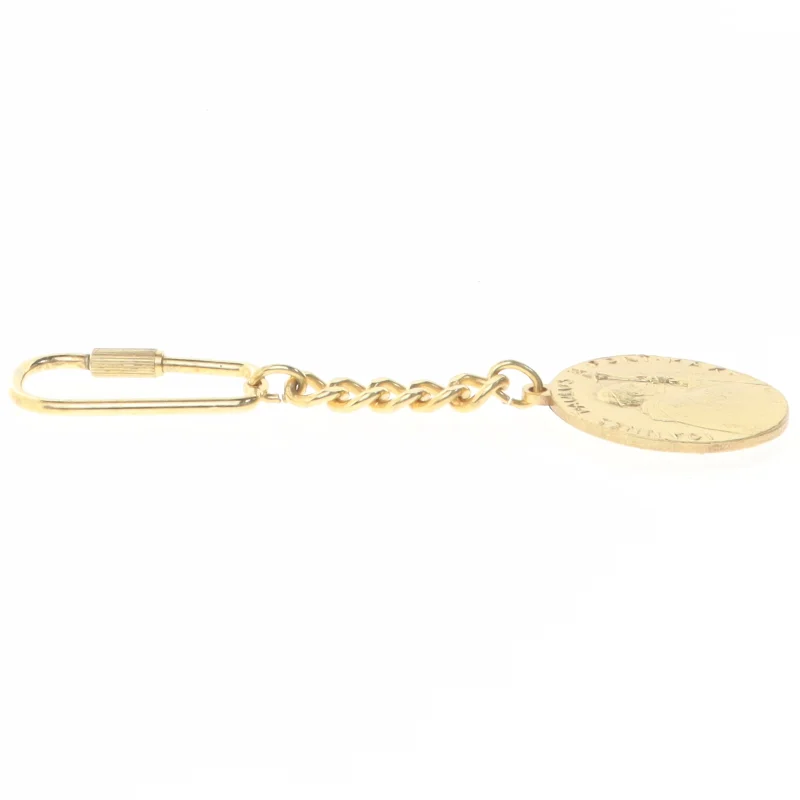 Nøglering med Paven (str. 12 x 3,6 cm)