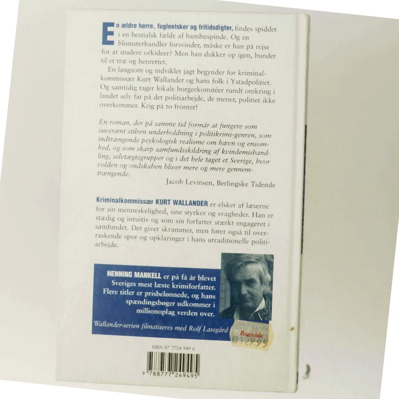 Den femte kvinde af Henning Mankell (Bog)