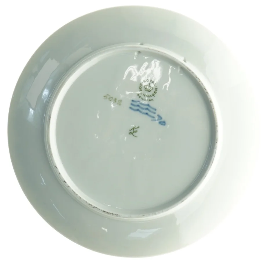 Tallerken jubilæum 1947-1972 Frederik IX fra Royal Copenhagen (str. Diameter 18 cm)