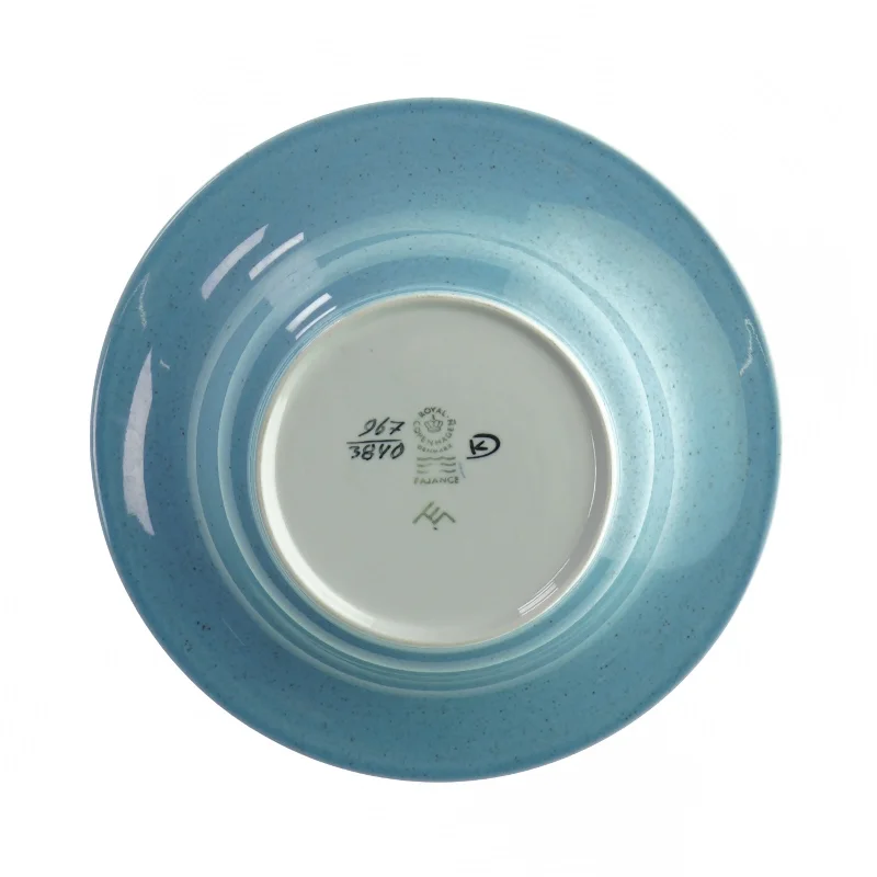 Skål med print fra Royal Copenhagen (str. Ø:19cm)