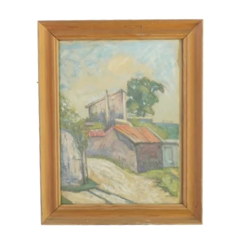 Billedramme med billede fra Ukendt (str. LB:44x35cm)