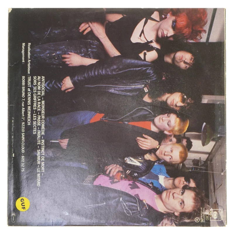 Trust - Repression LP fra Trust