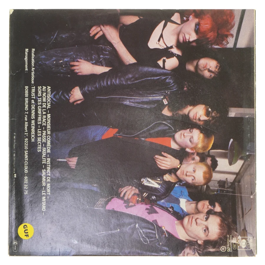 Trust - Repression LP fra Trust