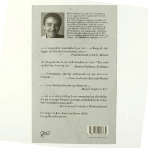 Thit - den sidste valkyrie af Jens Andersen (f. 1955) (Bog)