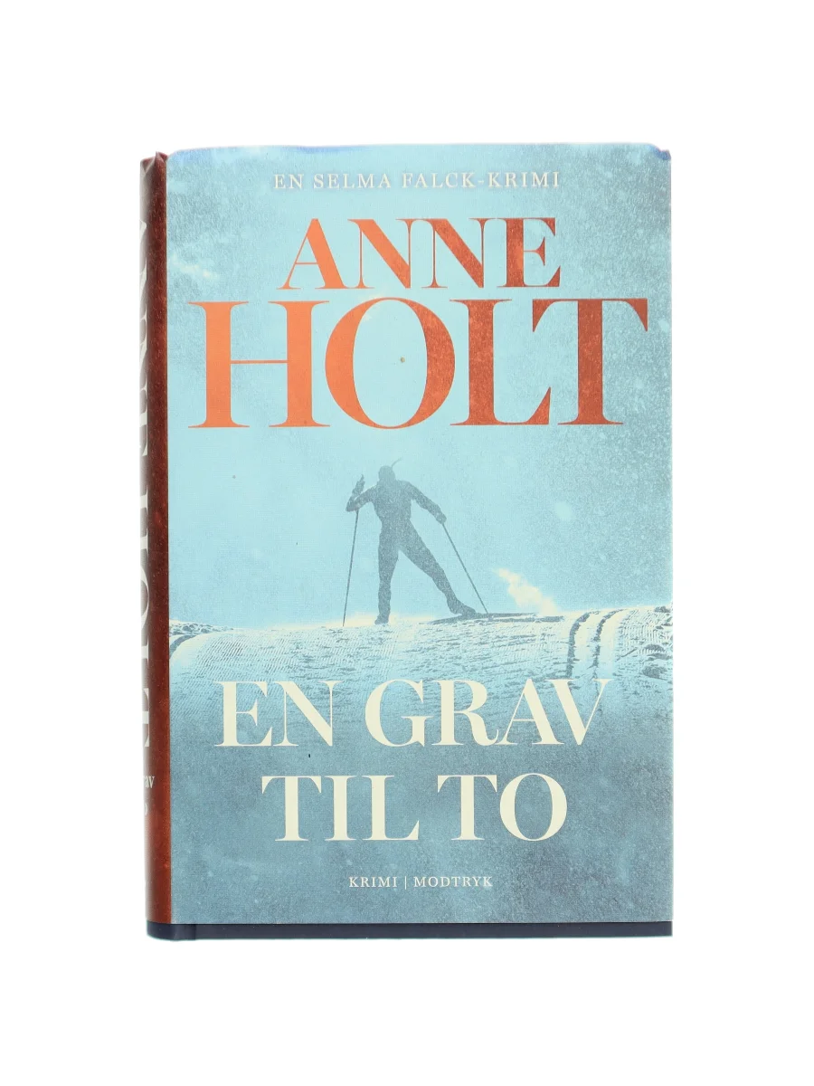 Forsiden af En grav til to af Anne Holt
