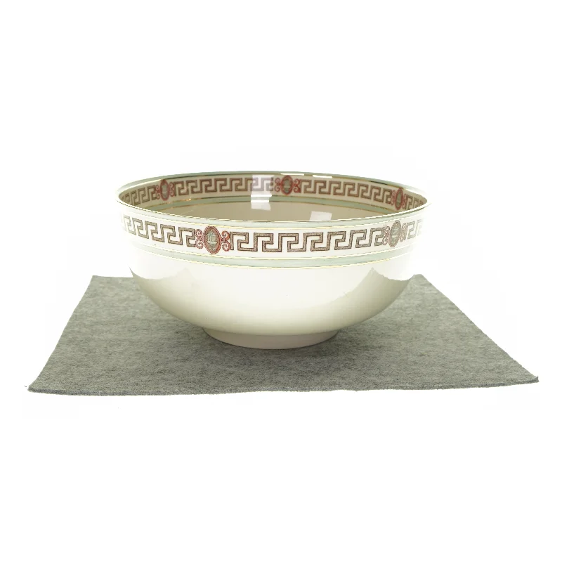 Stor dekoration skål fra Rown Evon  (str. HØ: 15x32 cm)