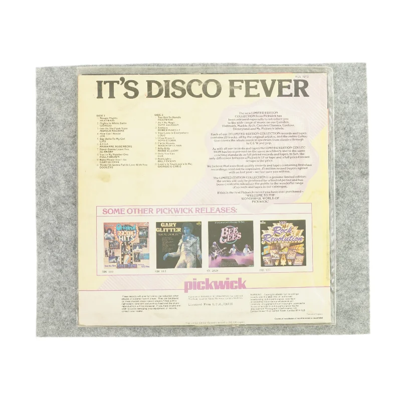 It's disco fever (LP)