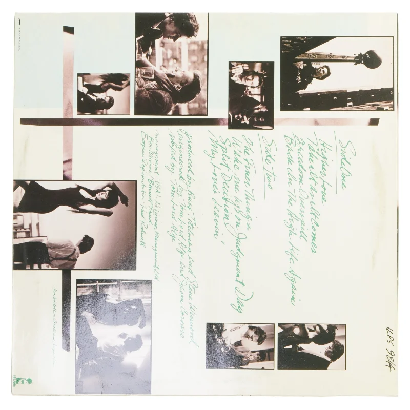 Steve Winwood 'Back in the High Life' LP fra Steve Winwood