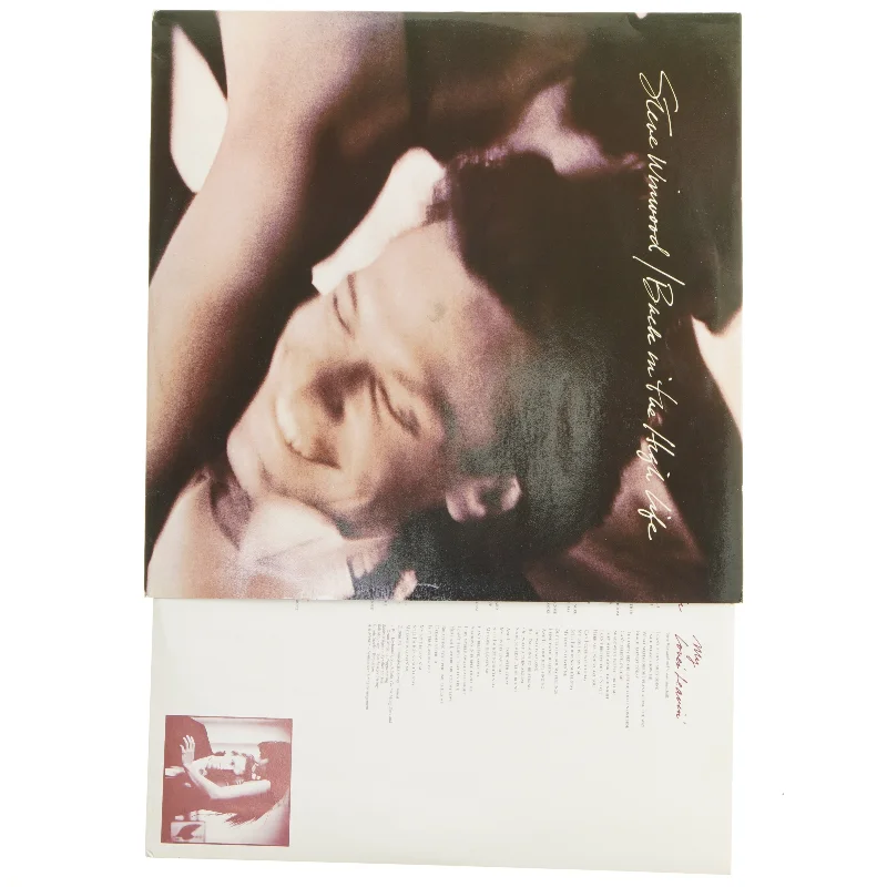 Steve Winwood 'Back in the High Life' LP fra Steve Winwood