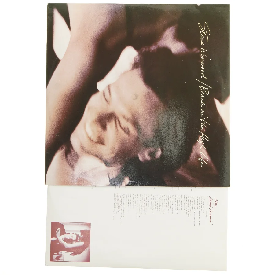 Steve Winwood 'Back in the High Life' LP fra Steve Winwood