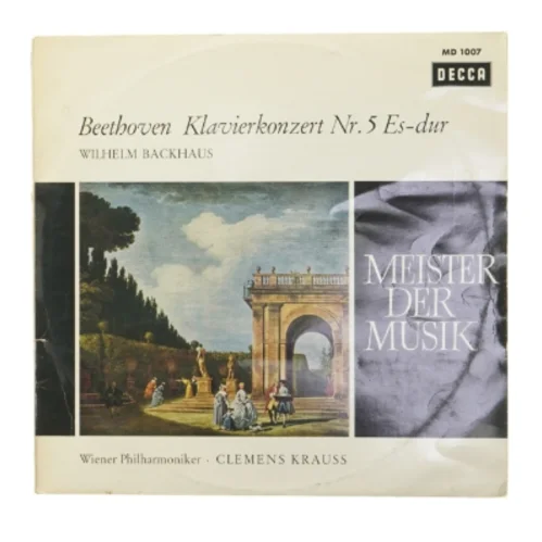 Beethoven Klavierkonzert Nr. 5 LP fra Decca
